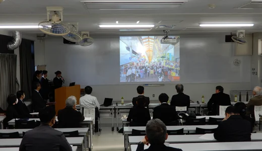 新居浜高専スタートアップコンペティション 会場の様子